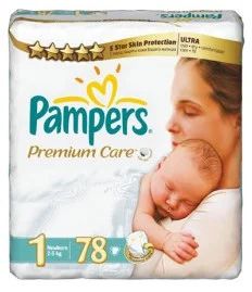 Лот: 4733559. Фото: 1. Подгузники Pampers Premium Care... Детская гигиена