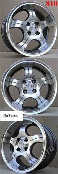 Лот: 1492377. Фото: 1. Литые диски Sakura Wheels (Model... Диски