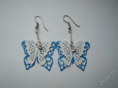 Лот: 492836. Фото: 1. Стильные сережки №4 :)). Серьги, каффы