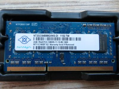 Лот: 20761282. Фото: 1. 2GB DDR3 PC12800 1600 Mhz память... Оперативная память