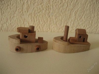 Лот: 853194. Фото: 1. Киндер 98. Пароходики. Игрушки