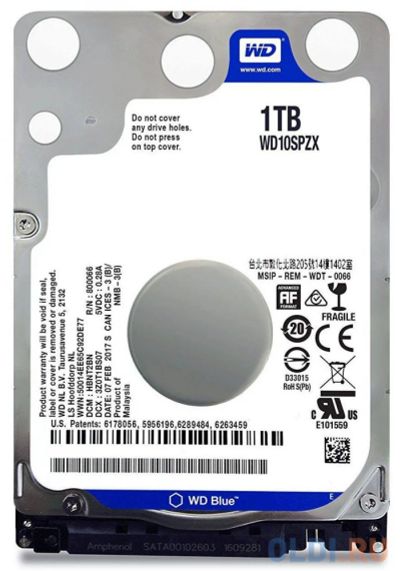 Лот: 19151051. Фото: 1. Жесткий диск WD10JPXV. Жёсткие диски (HDD)