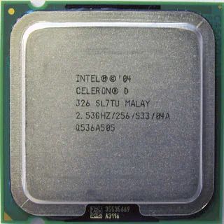Лот: 9690831. Фото: 1. Процессор Intel Celeron D 326... Процессоры
