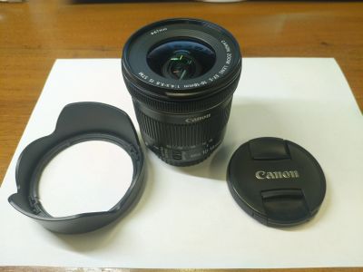 Лот: 17499423. Фото: 1. Canon EF-S 10-18mm f/4.5-5.6 IS... Объективы