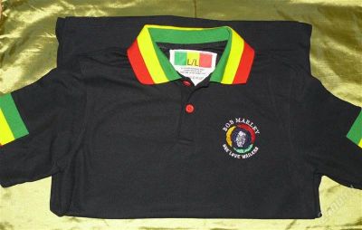 Лот: 1002602. Фото: 1. Поло BOB MARLEY эксклюзив!. Футболки, поло