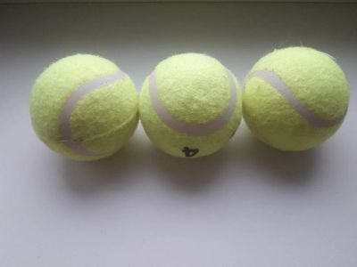 Лот: 12236461. Фото: 1. Теннисный мяч. Мячи, ракетки, шайбы, клюшки