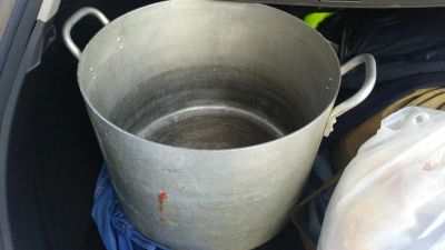 Лот: 6899101. Фото: 1. кастрюля алюминиевая 20 л. общепит. Пищевое