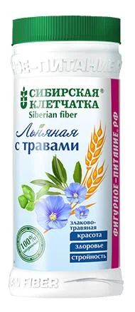 Лот: 6051999. Фото: 1. Сибирская клетчатка. Льняная с... Другое (красота и здоровье)