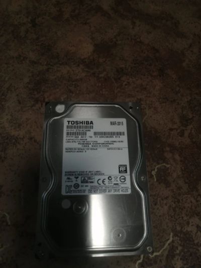 Лот: 25743562. Фото: 1. HDD Toshiba 500Gb. Жёсткие диски (HDD)