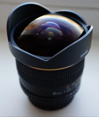 Лот: 12232964. Фото: 1. Объектив 8mm Fish-EYE Bower для... Объективы