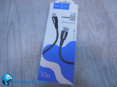 Лот: 19295137. Фото: 1. Кабель Micro USB Hoco X39 (2.4A... Дата-кабели, переходники