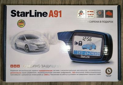 Лот: 25318202. Фото: 1. Сигнализация Starline a91. Автомобильные сигнализации