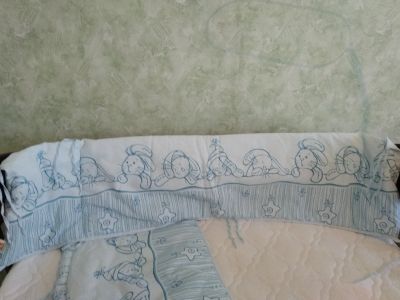 Лот: 10849695. Фото: 1. Бортики на кроватку.). Другое (одежда и аксессуары)