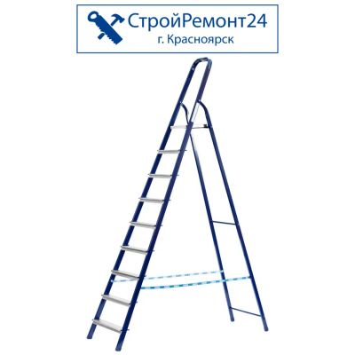 Лот: 25758660. Фото: 1. Лестница-стремянка Сибин 10 ступеней... Ручной инструмент