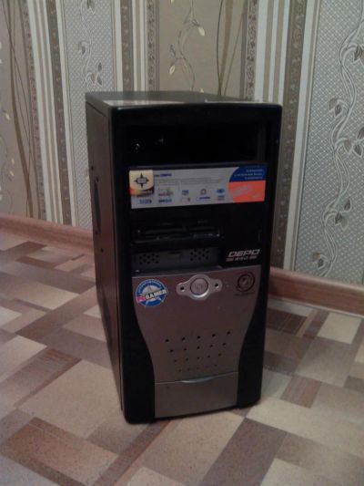 Лот: 3338523. Фото: 1. Корпус DEPO + БП 400W. Корпуса, блоки питания