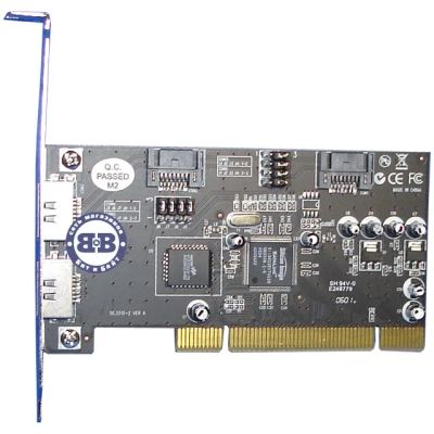 Лот: 3325628. Фото: 1. Контроллер SATA в разъем PCI STLab... Платы расширения, контроллеры, доп. порты