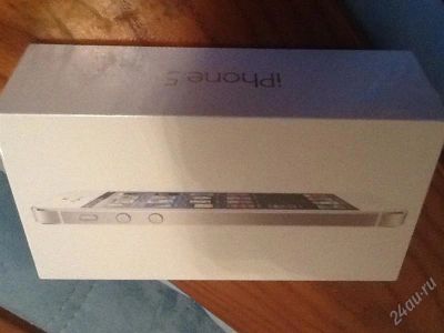 Лот: 2306660. Фото: 1. iphone 5 white 16gb!!!. Смартфоны