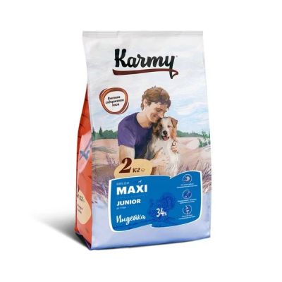 Лот: 13233021. Фото: 1. Корм для собак Karmy Maxi Junior... Корма