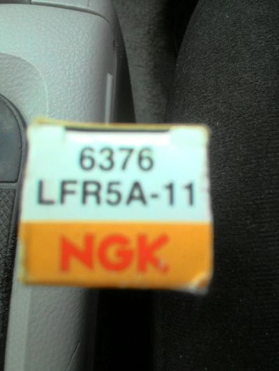 Лот: 9655409. Фото: 1. Свечи зажигания NGK 6376 LFR5A-11... Двигатель и элементы двигателя