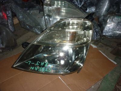 Лот: 5437740. Фото: 1. Фары,оптика передняя Honda Stream... Оптика и освещение