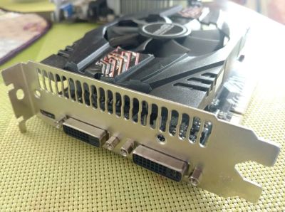 Лот: 9823880. Фото: 1. Видеокарта GeForce 650 1Gb. Видеокарты
