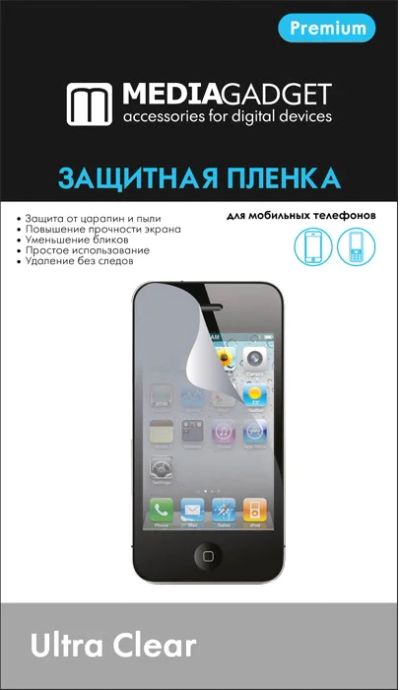 Лот: 4495859. Фото: 1. Защитная пленка Media Gadget Alcatel... Защитные стёкла, защитные плёнки