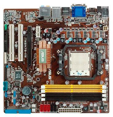 Лот: 8109456. Фото: 1. ASUS M3N78-VM HDMI красивая... Материнские платы