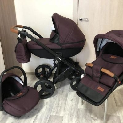 Лот: 15497388. Фото: 1. Коляска 3 в 1 Verdi Mirage Ecco... Коляски