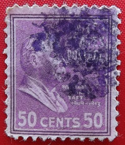Лот: 18918937. Фото: 1. (№3914) марка "Президент У. Г... Марки