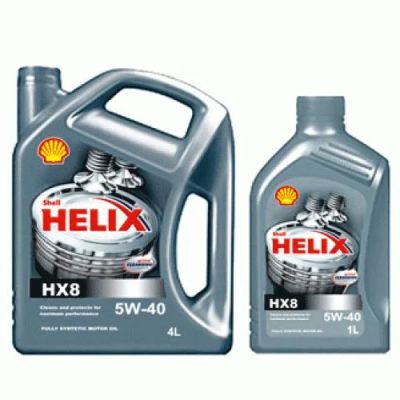 Лот: 6744578. Фото: 1. Масло моторное shell HX8 5w40... Масла, жидкости