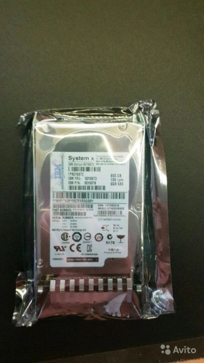 Лот: 12879233. Фото: 1. Жесткий диск IBM 90Y8872. Жёсткие диски (HDD)