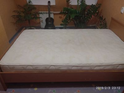 Лот: 13249958. Фото: 1. Продам кровать + матрас+ ортопедическое... Кровати