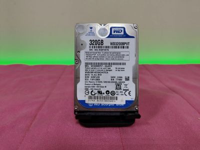 Лот: 24969529. Фото: 1. Жесткий диск 320Gb/2.5"/5400/WD... Жёсткие диски (HDD)