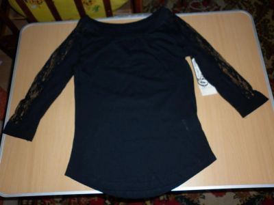 Лот: 3759555. Фото: 1. блузка(черная). Платья, сарафаны