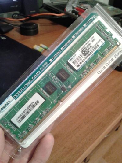 Лот: 9374380. Фото: 1. Kingmax ddr3 1600 8gb retail flgg45f... Оперативная память
