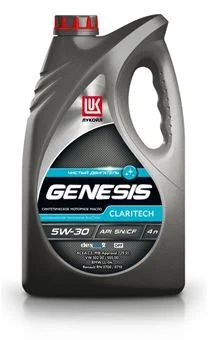 Лот: 6228685. Фото: 1. Лукойл Genesis Claritech 5W30... Масла, жидкости