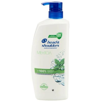Лот: 25431034. Фото: 1. Шампунь Head & Shoulders, Ментол... Уход за волосами 