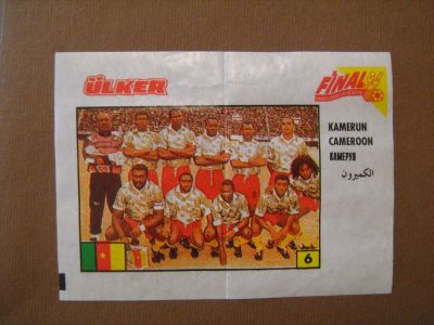 Лот: 7428639. Фото: 1. Старый вкладыш. Футбол 65. Наклейки, карточки, вкладыши
