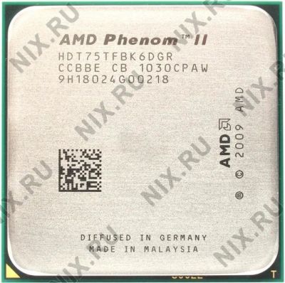 Лот: 9824421. Фото: 1. Процессор AMD Phenom II X6 1075T. Процессоры