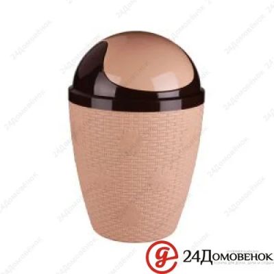Лот: 8845388. Фото: 1. Контейнер 25л светло-коричневый... Корзины, контейнеры