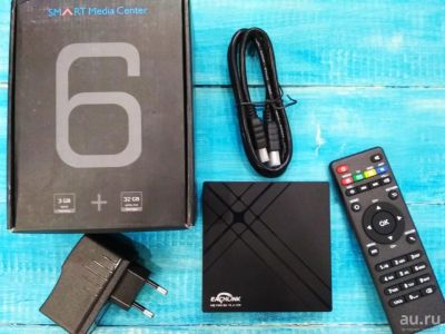 Лот: 15255797. Фото: 1. Smart TV Box приставка (ТВ) Eachlink... Медиаплееры