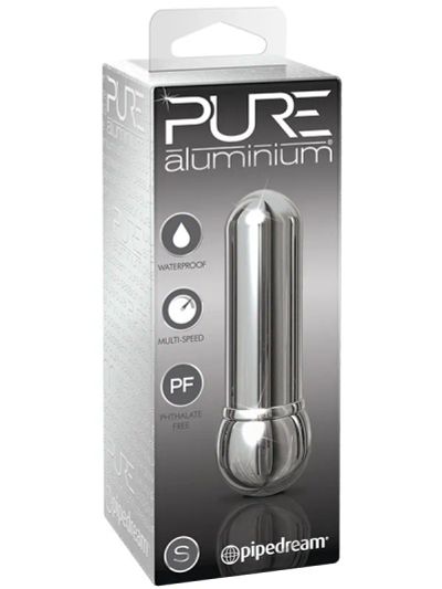 Лот: 22069748. Фото: 1. Вибромассажер Pure Aluminium Small... Игрушки