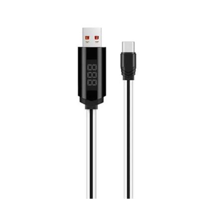 Лот: 15551882. Фото: 1. Кабель USB Hoco U29 Type-c индикатор... Дата-кабели, переходники