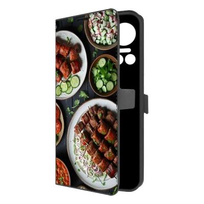 Лот: 25541509. Фото: 1. Чехол Krutoff Eco Book "Застолье... Чехлы, бамперы