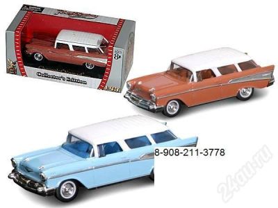 Лот: 350948. Фото: 1. моделька Chevrolet Nomad 1957... Автомоделизм