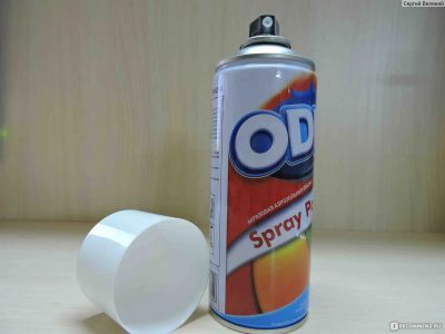 Лот: 23335947. Фото: 1. Краска Спрей ODIS (белая Матовая... Всё для покраски