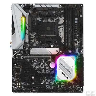 Лот: 17914425. Фото: 1. Крутая плата под AM4: ASRock B450... Материнские платы