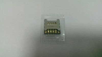 Лот: 7777757. Фото: 1. Коннектор Sim LG E400/E405/E430... Шлейфы, разъёмы