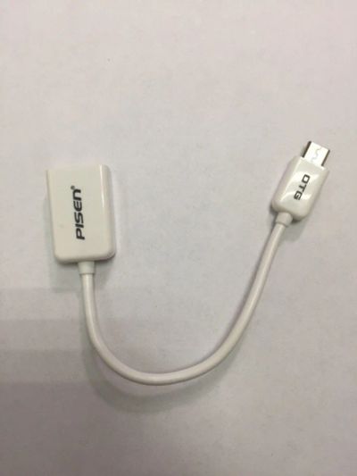 Лот: 10727942. Фото: 1. Кабель OTG USB microUSB Pisen... Дата-кабели, переходники