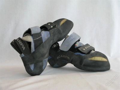 Лот: 1196457. Фото: 1. Скальники SCARPA р.34,5 б/у. Другое (спортивные товары)